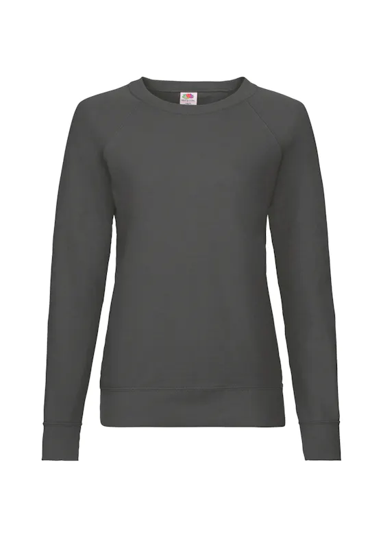 Fruit of The Loom Dames Lightweight Raglan Sweat