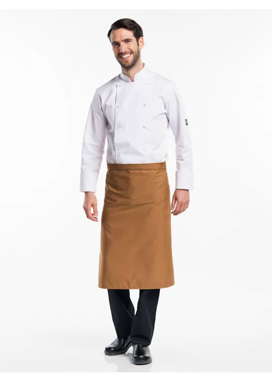 Chaud Devant Apron Camel