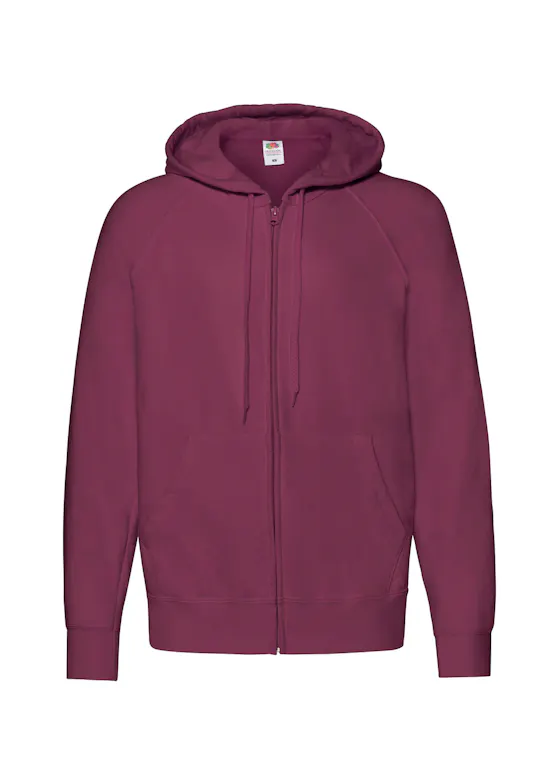 Fruit of The Loom Lightweight Hooded Sweat Jacket