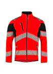 High Vis Rood/Zwart