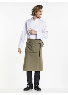 Chaud Devant Apron Dark Olive Sloof