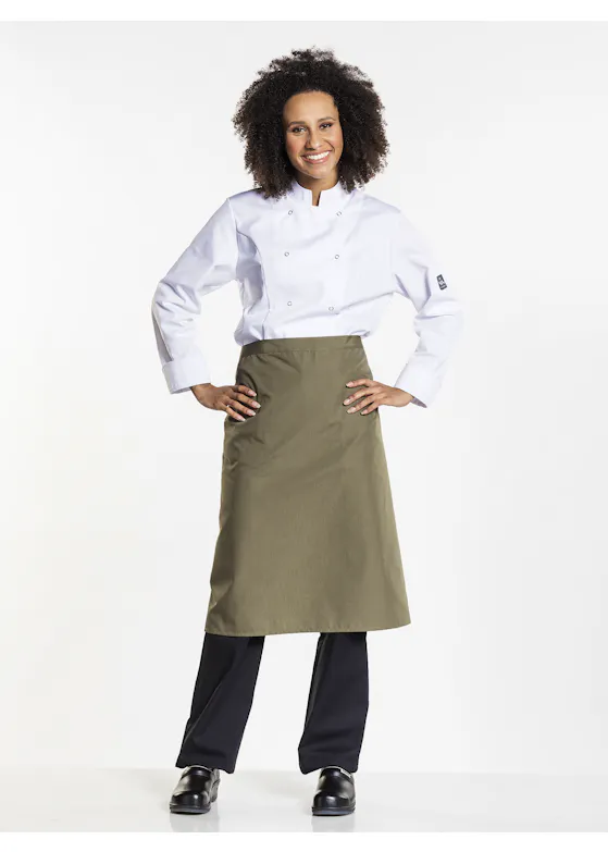 Chaud Devant Apron Dark Olive Sloof