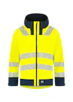 High Vis Geel/Marineblauw