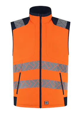 Tricorp 406110 Bodywarmer High Vis Winddicht Waterafstotend Regular Fit Redefined