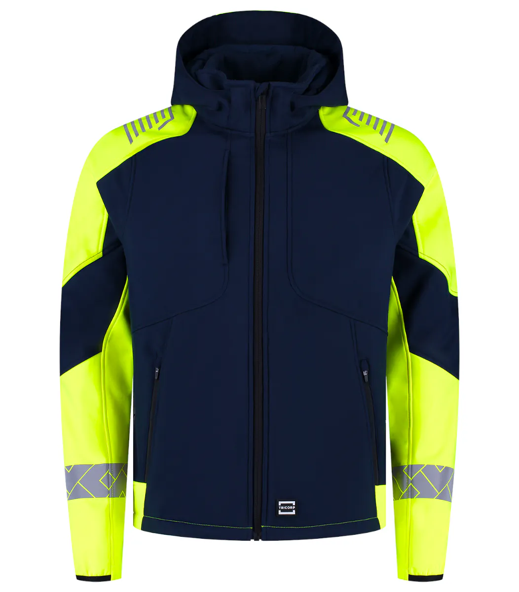 Marine/High Vis Geel