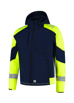 Tricorp Softshell Capuchon Reflective Redefined 406111 miniatuur
