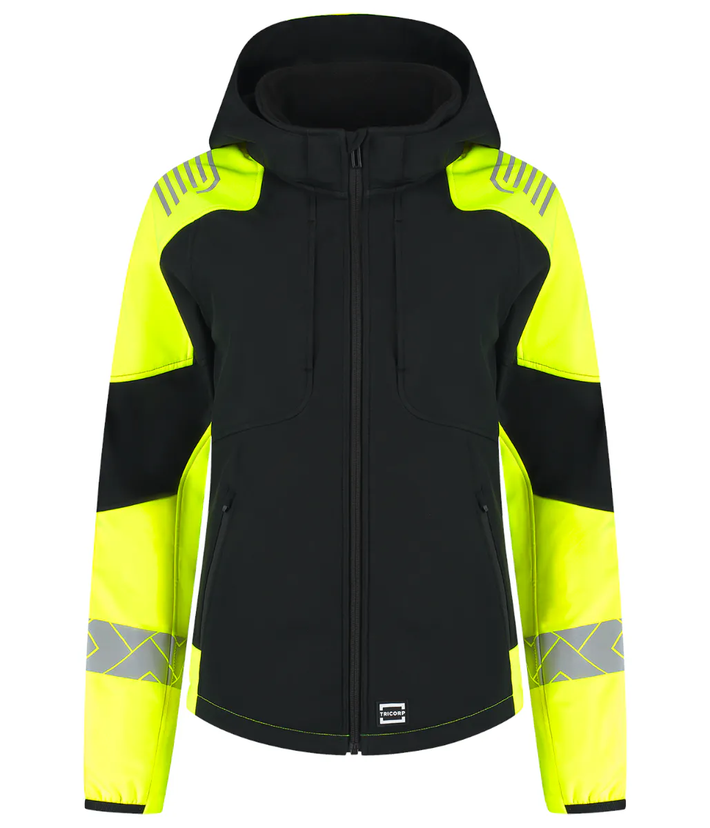 Schwarz/High Vis Gelb