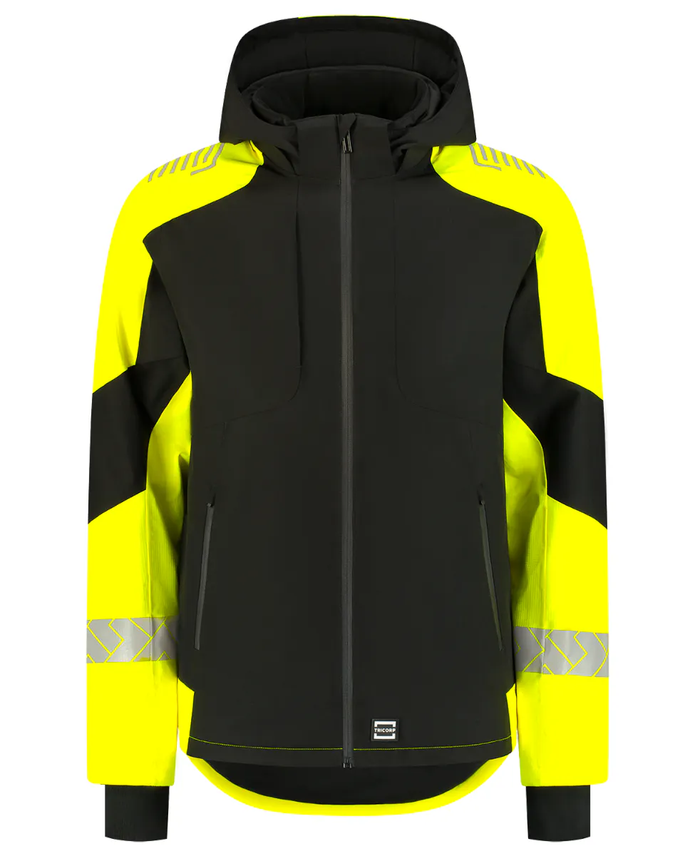 Schwarz/High Vis Gelb