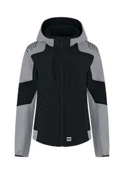 Tricorp Softshell Capuchon Bicolor Redefined Dames 406119 miniatuur