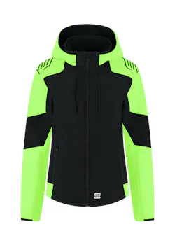 Tricorp Softshell Capuchon Bicolor Redefined Dames 406119 miniatuur