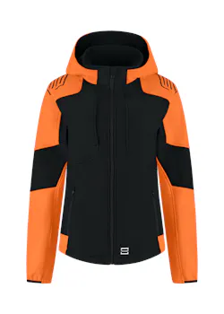 Tricorp Softshell Capuchon Bicolor Redefined Dames 406119 miniatuur