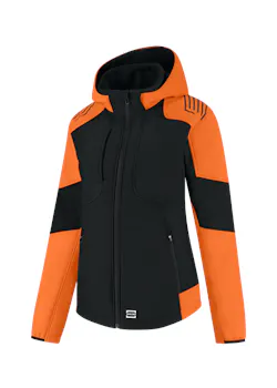 Tricorp Softshell Capuchon Bicolor Redefined Dames 406119 miniatuur