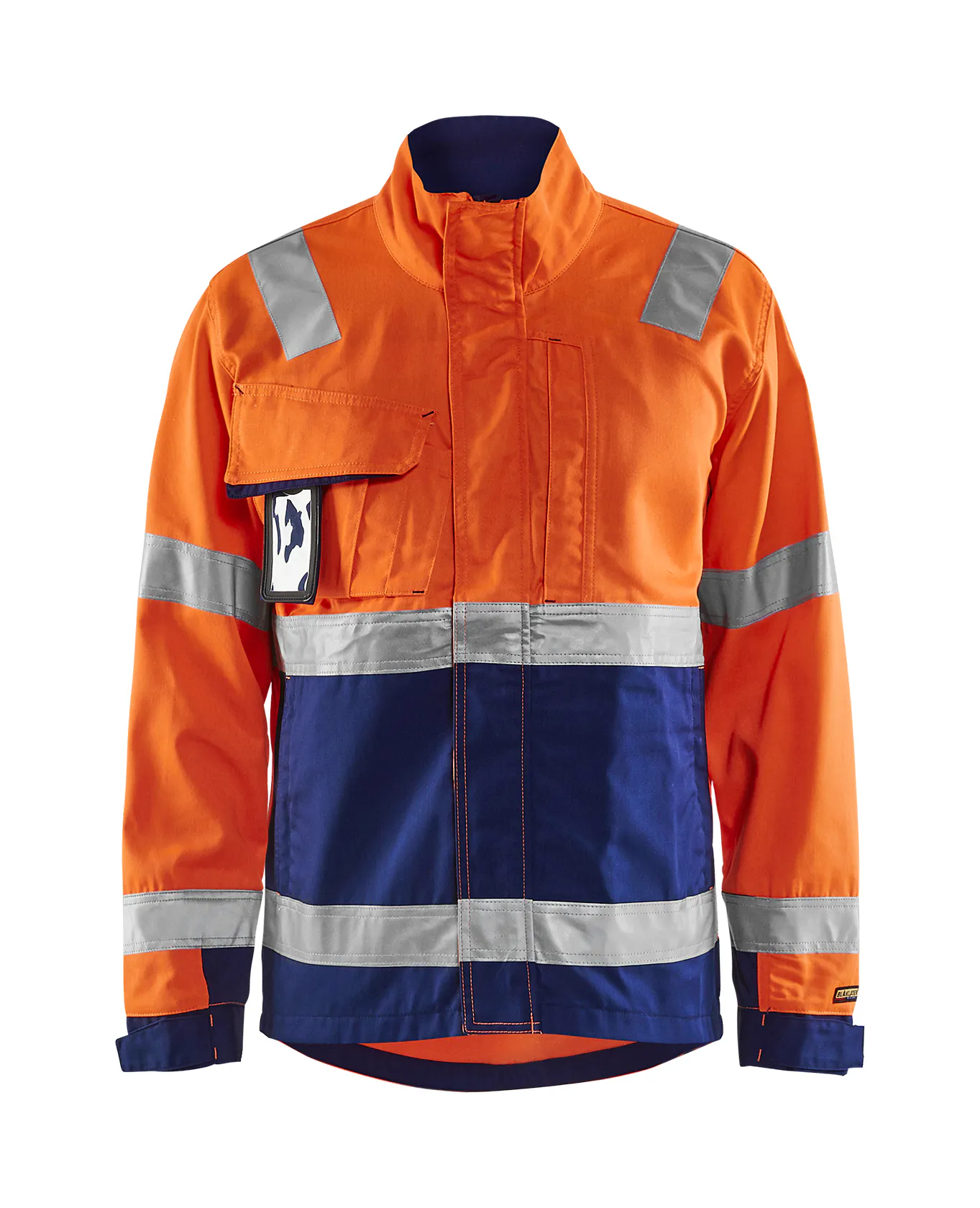 Oranje/Marineblauw