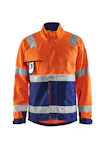 Oranje/Marineblauw