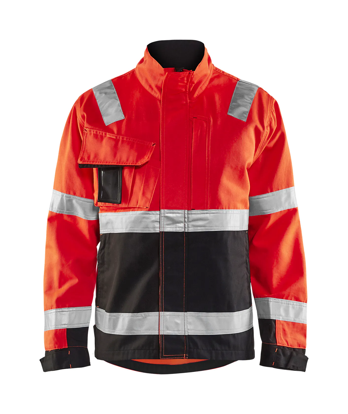 Fluor Rood/Zwart