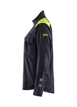 Blaklader 4072 Overhemd Inherent Vlamvertragend Waterafstotend Dames Multinorm miniatuur