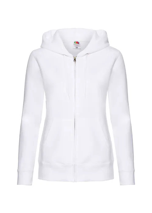 Fruit of The Loom Dames Premium Hooded Sweat Jacket