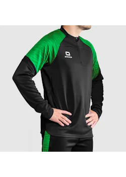 Stanno Bolt Quarter Zip Top 408038 sporttrui gerecycled miniatuur