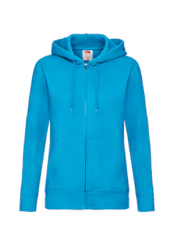 Fruit of The Loom Dames Premium Hooded Sweat Jacket miniatuur