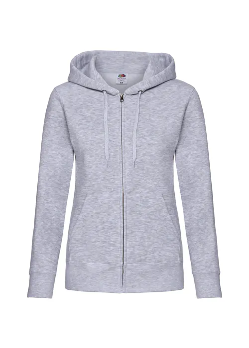 Fruit of The Loom Dames Premium Hooded Sweat Jacket
