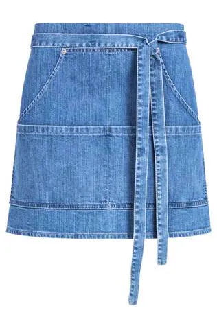 Hellblauer Denim