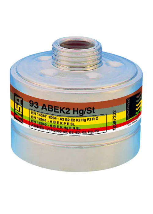 MSA 93 Combinatiefilter A2B2E2K2Hg-P3 R D