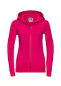 Russell Ladies´ Authentic Zipped Hood Jacket miniatuur