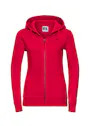 Russell Ladies´ Authentic Zipped Hood Jacket miniatuur
