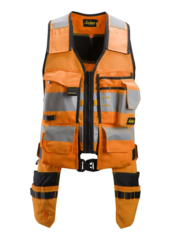 Snickers Workwear AllroundWork 4230 Gereedschapsvest Reflecterend Klasse 1 High-Visibility