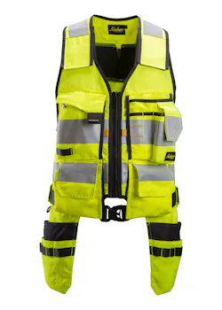 Snickers Workwear AllroundWork 4230 Gereedschapsvest Reflecterend Klasse 1 High-Visibility miniatuur