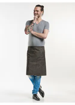 Chaud Devant Pouch Brown Denim miniatuur