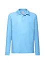 Fruit of the Loom 65/35 Poloshirt Longsleeve für Kinder Vorschaubild