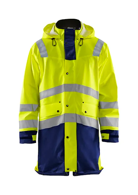 High Vis Gelb/Marineblau