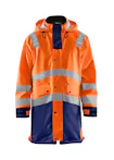 High Vis Oranje/Marineblauw