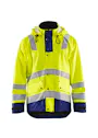 Blåkläder Gefütterte High-Vis-Regenjacke Level 2 Vorschaubild