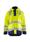 High Vis Geel/Marineblauw