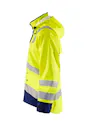 Blåkläder Gefütterte High-Vis-Regenjacke Level 2 Vorschaubild