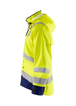 Blåkläder Regenjas gevoerd High Vis LEVEL 2 miniatuur