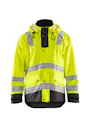 Blåkläder Gefütterte High-Vis-Regenjacke Level 2 Vorschaubild