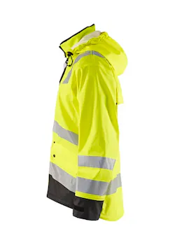 Blåkläder Regenjas gevoerd High Vis LEVEL 2 miniatuur