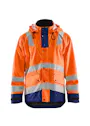 Blåkläder Gefütterte High-Vis-Regenjacke Level 2 Vorschaubild