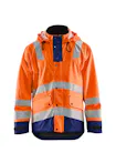 High Vis Oranje/Marineblauw