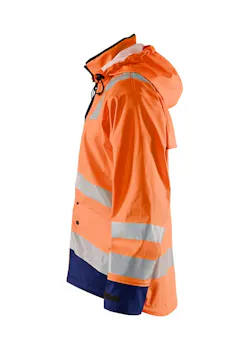 Blåkläder Regenjas gevoerd High Vis LEVEL 2 miniatuur