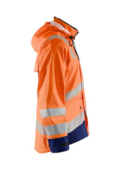 Blåkläder Regenjas gevoerd High Vis LEVEL 2 miniatuur