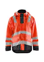 Blåkläder Gefütterte High-Vis-Regenjacke Level 2 Vorschaubild