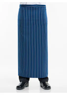 Chaud Devant Blaue Stripe-Schürze