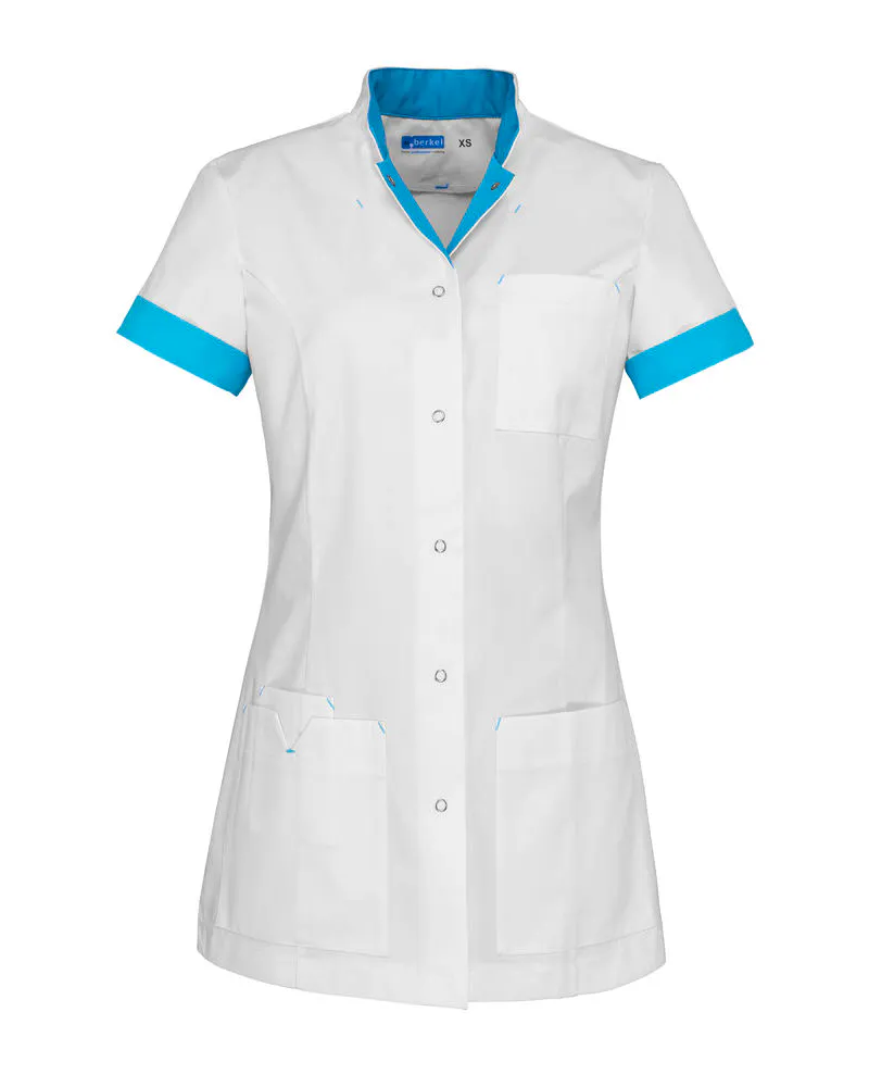 wit/azur blauw
