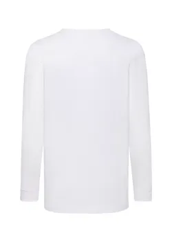 Fruit of The Loom F240K Valueweight T-shirt Long Sleeve Regular Fit Kinderen miniatuur