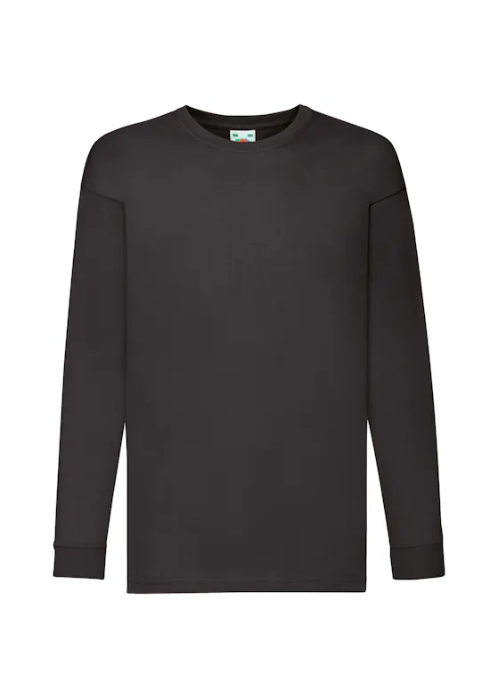 Fruit of the Loom F240K Valueweight Long-Sleeve T-shirt Regular Kids' Fit
