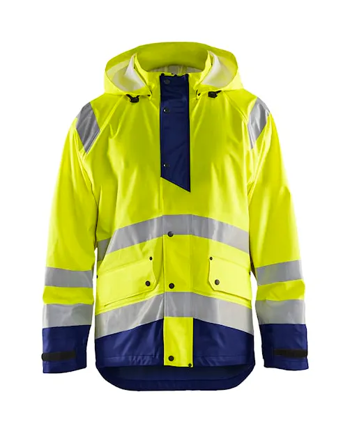 High Vis Gelb/Marineblau